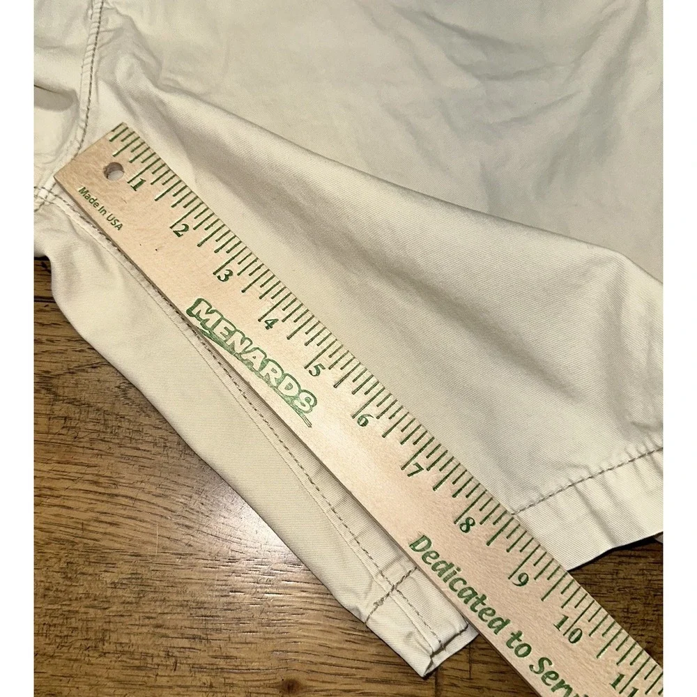 American Eagle Prep Khaki Flat Front Cotton Classic 9